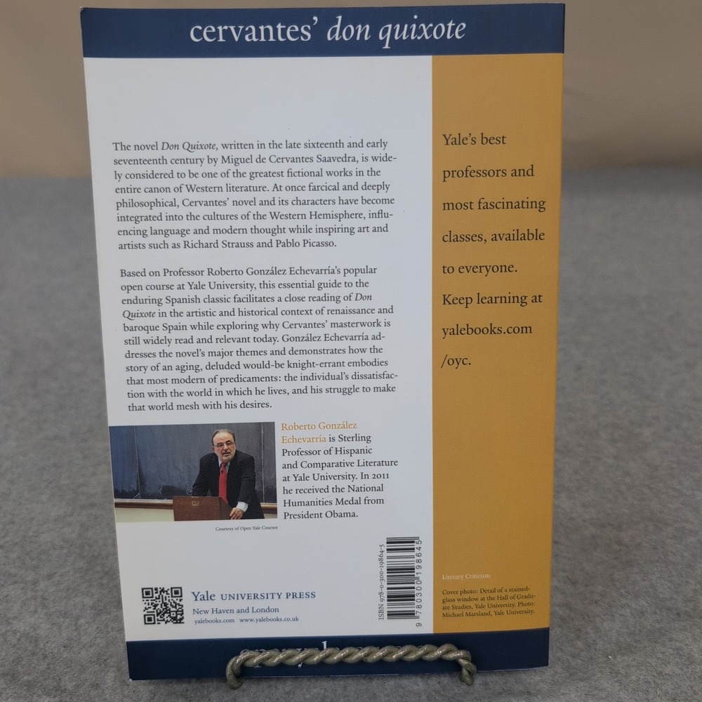 Cervantes' Don Quixote Roberto Gonzalez Echevarria Yale University Press 2015 - Picture 2 of 5